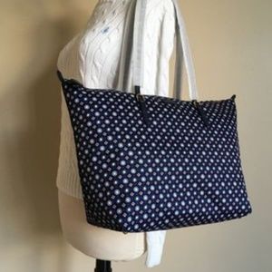 Ralph Lauren Navy Geo Tote